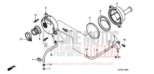 FILTRE A AIR CRF70F4 de 2004